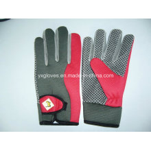 Safety Glove-Work Glove-PVC Dotted Glove-Labor Glove-Industrial Glove-Weight Lifting Glove